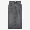 Fustă midi Tilauria din denim fin Fustă midi Tilauria din denim fin