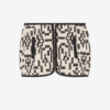 Fustă scurtă Arono din bumbac jacquard