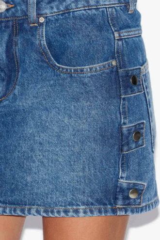 Fustă scurtă din denim Stessy