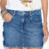 Fustă scurtă din denim Stessy Fustă scurtă din denim Stessy