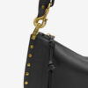 Geantă de mână Oskan Hobo Soft Zip din piele de vițel granată Geantă de mână Oskan Hobo Soft Zip din piele de vițel granată