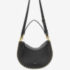 Geantă de mână Oskan Hobo Soft Zip din piele de vițel granată Geantă de mână Oskan Hobo Soft Zip din piele de vițel granată