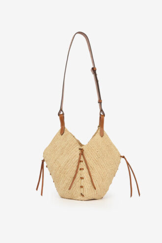 Geantă de umăr Tampa Mini Raffia
