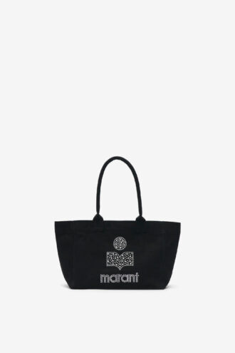 Geantă mică Yenky din bumbac decolorat cu logo