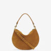 Geantă Oskan Soft Zip din piele de vițel suede Geantă Oskan Soft Zip din piele de vițel suede