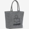 Geantă tote din bumbac spălat cu logo Yenky Geantă tote din bumbac spălat cu logo Yenky