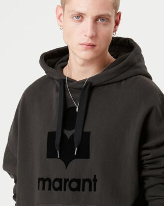 Hanorac cu glugă și logo Miley