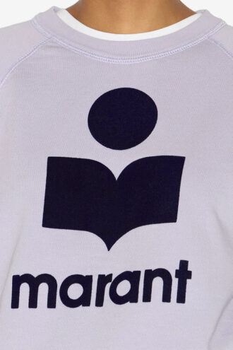 Hanorac din bumbac Millyny cu logo