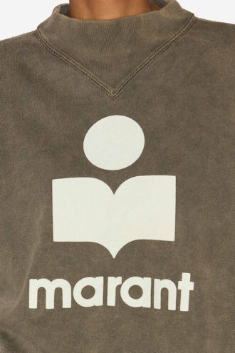 Hanorac din bumbac Moby cu logo