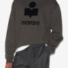 Hanorac din fleece Mikoy cu logo supradimensionat
