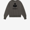 Hanorac din fleece Mikoy cu logo supradimensionat