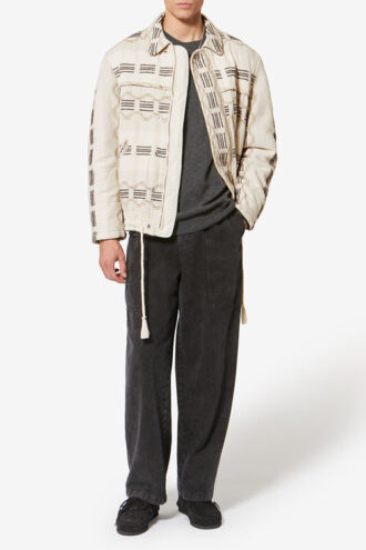 Jacheta Deyis Wavy Jacquard