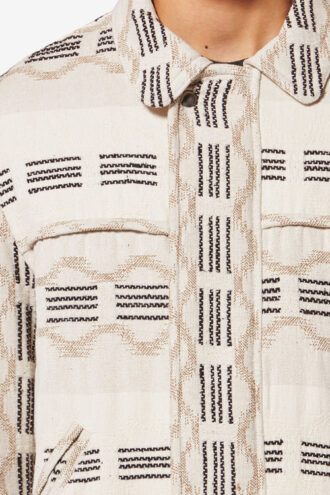 Jacheta Deyis Wavy Jacquard