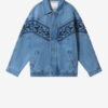 Jacheta din denim brodată Julian Jacheta din denim brodată Julian