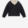 Jacheta din denim și blană artificială Pimia Jacheta din denim și blană artificială Pimia