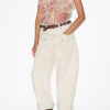 Lonea Top fluid din catifea burnout Lonea Top fluid din catifea burnout