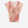 Lonea Top fluid din catifea burnout Lonea Top fluid din catifea burnout