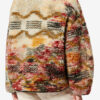 Palton Marner Fleece Cloud Print