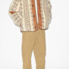 Palton reversibil cu imprimeu Madeo, în stil shearling