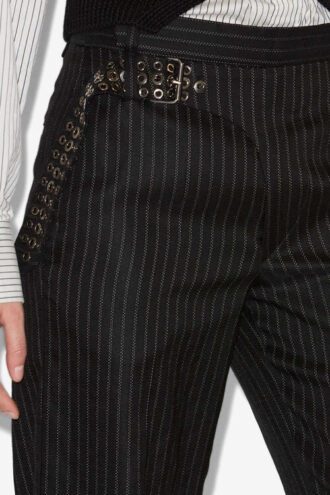 Pantaloni de costum din lână virgină Noanne