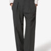 Pantaloni de costum Lisetta din lână virgină cu dungi tenis Pantaloni de costum Lisetta din lână virgină cu dungi tenis