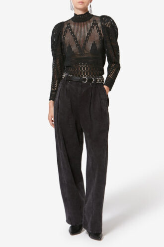 Pantaloni de lucru din denim Ireme Pantaloni de lucru din denim Ireme