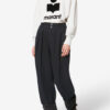 Pantaloni de lucru Nadine din bumbac și in Pantaloni de lucru Nadine din bumbac și in