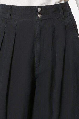 Pantaloni de lucru Nadine din bumbac și in Pantaloni de lucru Nadine din bumbac și in