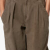 Pantaloni de lucru Nadine din bumbac și in Pantaloni de lucru Nadine din bumbac și in