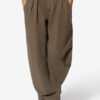 Pantaloni de lucru Nadine din bumbac și in Pantaloni de lucru Nadine din bumbac și in