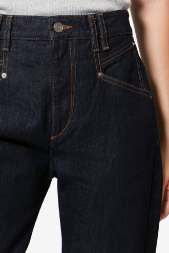 Pantaloni din bumbac Belvia Pantaloni din bumbac Belvia