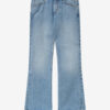 Pantaloni din bumbac Belvia Pantaloni din bumbac Belvia