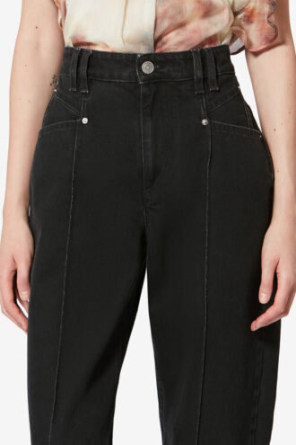 pantaloni din bumbac drolane 2 1 330x495 - Pantaloni din bumbac Drolane