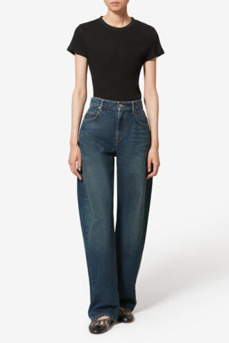 Pantaloni din bumbac Dromie Pantaloni din bumbac Dromie