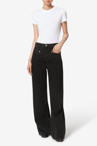 Pantaloni din bumbac Lemon