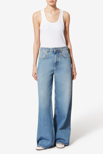 Pantaloni din bumbac Lemon