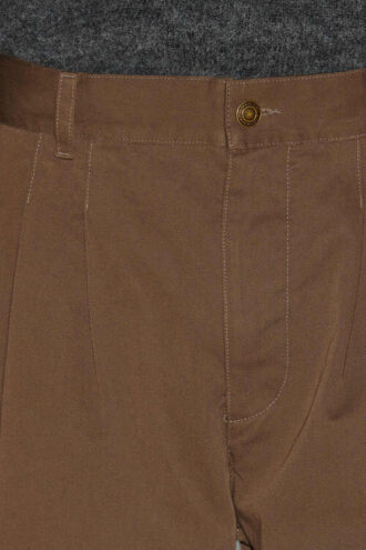 Pantaloni din bumbac twill Kostin