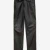 Pantaloni din piele cu croi drept Chazia Pantaloni din piele cu croi drept Chazia