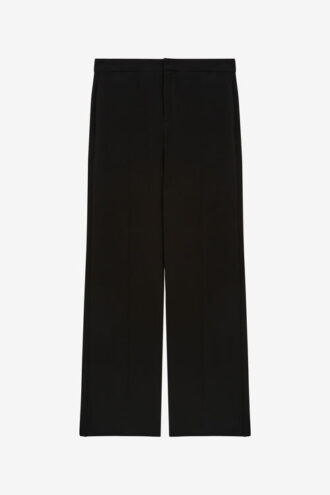 Pantaloni fluizi croiți Scarly