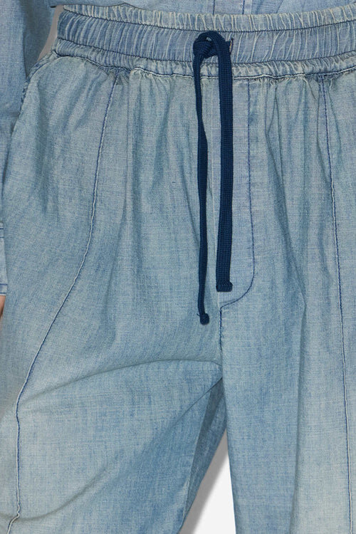 Pantaloni fluizi din cambric Catalia Pantaloni fluizi din cambric Catalia