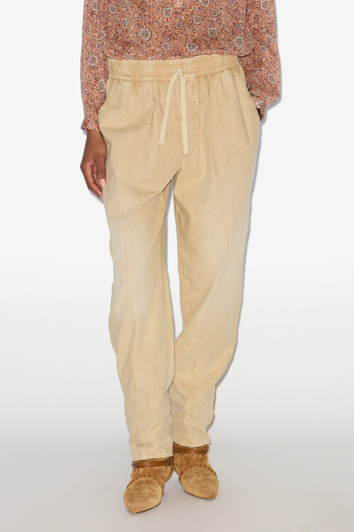 Pantaloni fluizi din cambric Catalia Pantaloni fluizi din cambric Catalia
