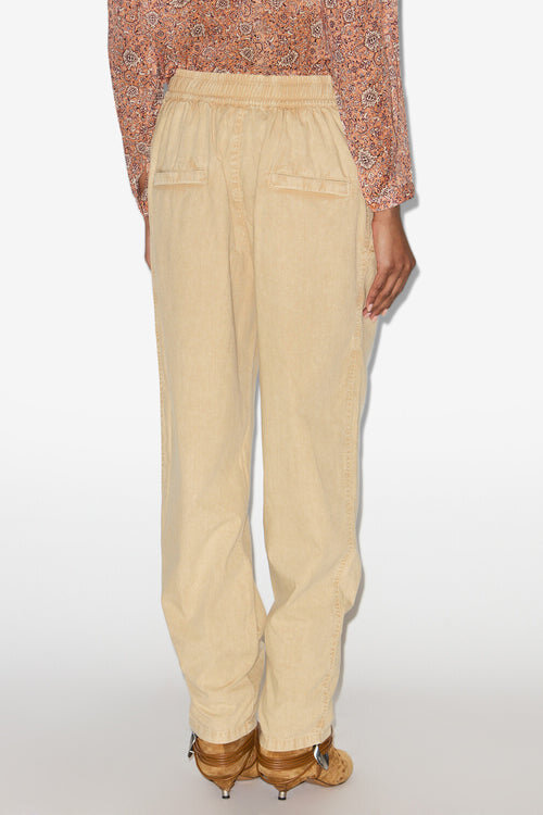 Pantaloni fluizi din cambric Catalia Pantaloni fluizi din cambric Catalia