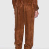 Pantaloni fluizi din satin Zaylee Pantaloni fluizi din satin Zaylee