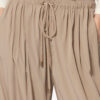 Pantaloni Inaya cu talie stratificată și picior larg Pantaloni Inaya cu talie stratificată și picior larg