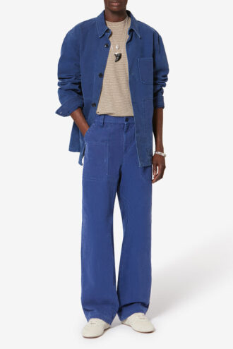 Pantaloni japonezi din bumbac Albo Carpenter