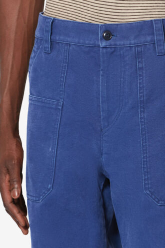 Pantaloni japonezi din bumbac Albo Carpenter