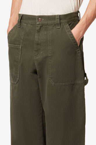 Pantaloni japonezi din bumbac Albo Carpenter