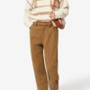 Pantaloni largi din bumbac twill Opalyna