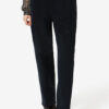Pantaloni largi din bumbac twill Opalyna
