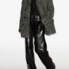 Pantaloni largi din piele Ciara Pantaloni largi din piele Ciara